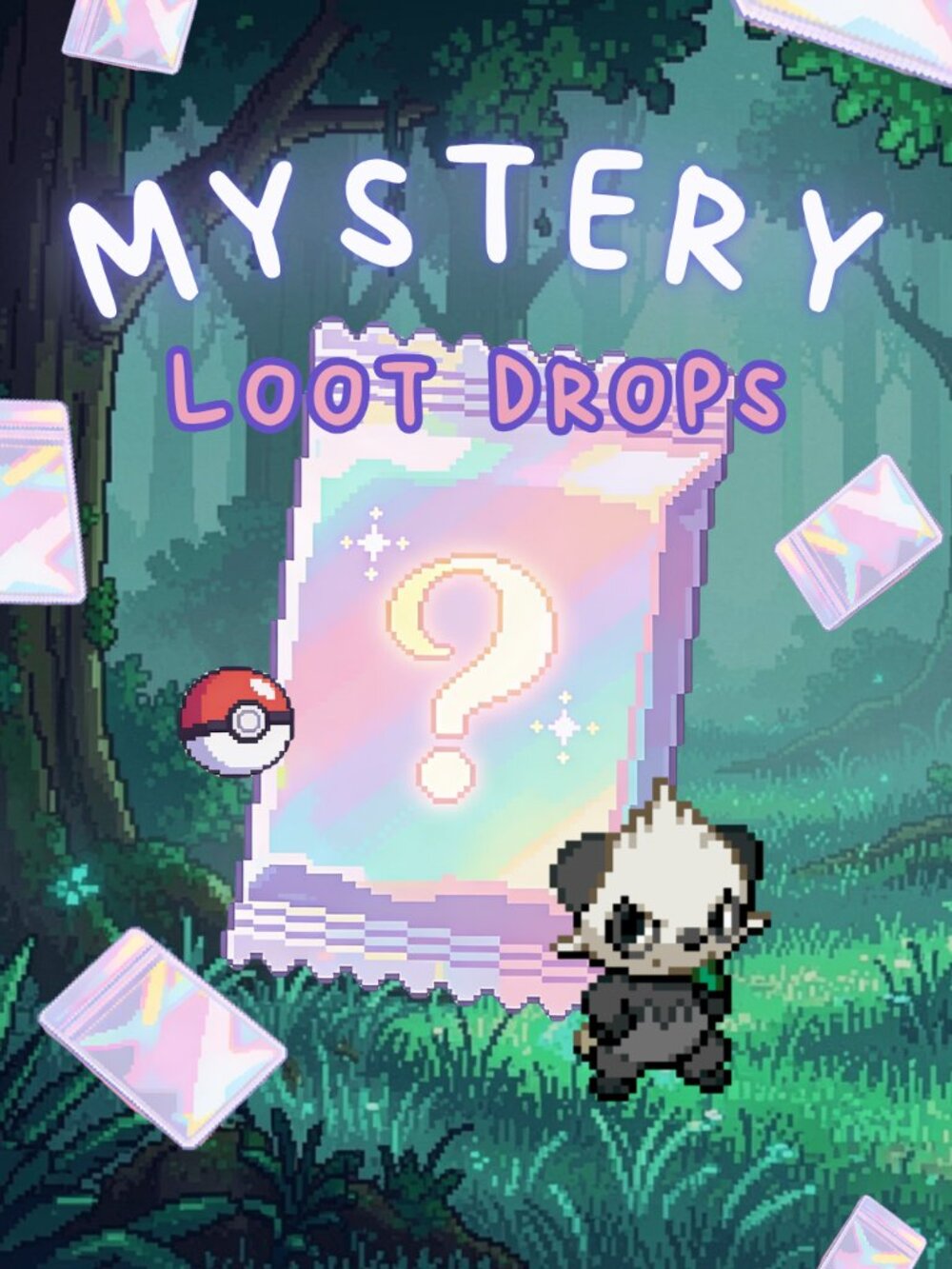 Pokémon TCG Mystery Loot Theme Packs · THEME: TINY MENACES